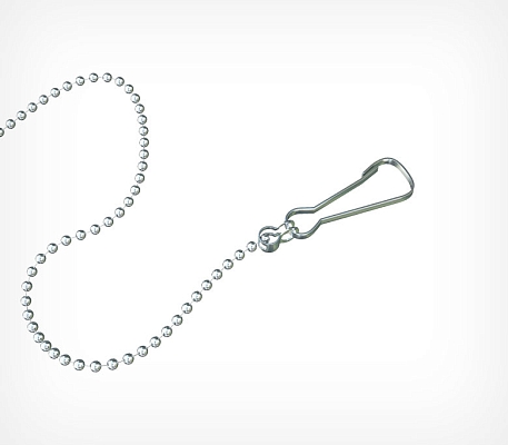 Шариковая металлическая цепь в катушках BALL CHAIN, применение