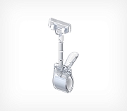 Держатель CLAMP-360, цвет прозрачный