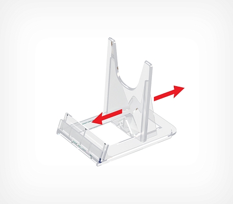 Подставка универсальная регулируемая малая UNI-HOLDER-S, применение
