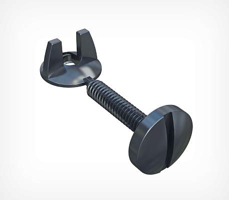Винт нажимной пластиковый с гайкой CLICK SCREW-25