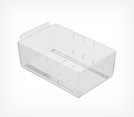 Накопитель универсальный с креплением в экономпанель и разделителями MIDIBOX-EP