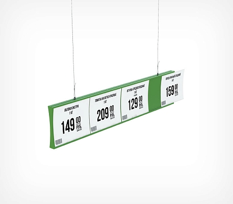 Прайсборд пластиковый для размещения ценников и постеров А4, А5 PRICEBOARD A5