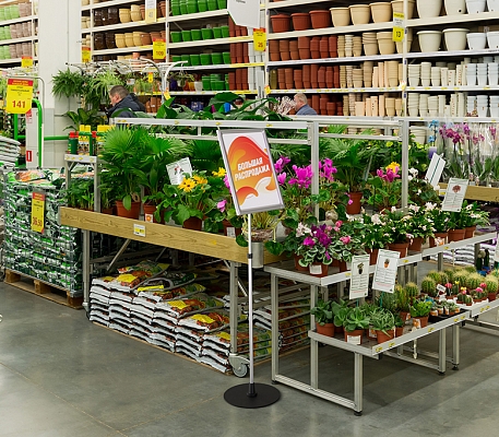 Пластиковая клик-рама с закругленными углами PCF-25, применение