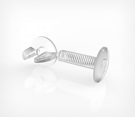 Пластиковый винт и гайка с ушками VIKING SCREW