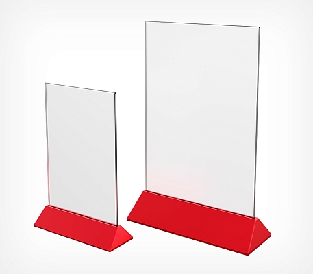 Подставка под меню с акриловым карманом COLOR MENU HOLDER